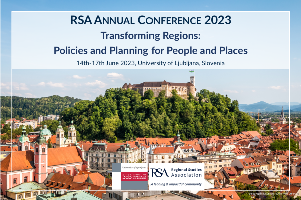regstud's tweet photo. New #Special #Session just in! See thread below for more details #RSA23 #KnowledgeFlows @sergi_palomeque #Ljubljana https://t.co/uT1GtwcVK2