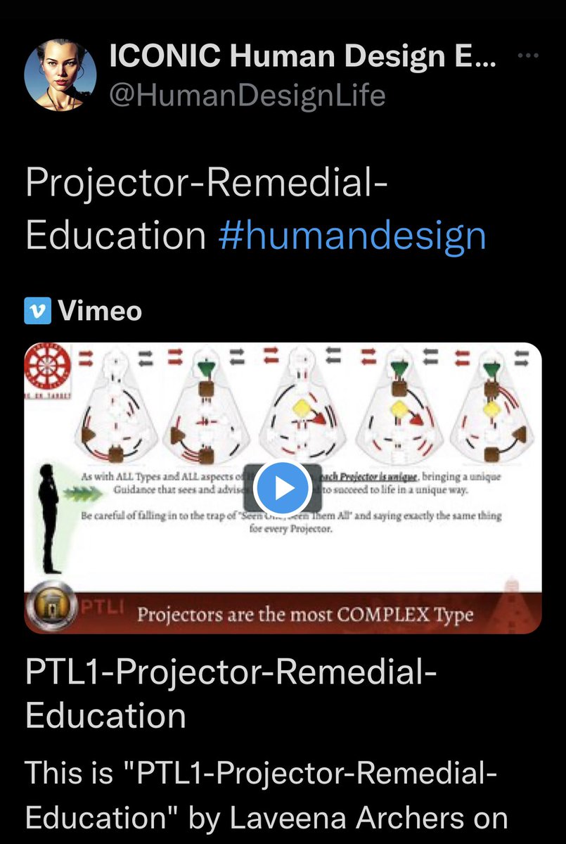 LAVEENA's tweet photo. Subscribe 👆 #humandesignprojector https://t.co/ZEL89FlxFQ