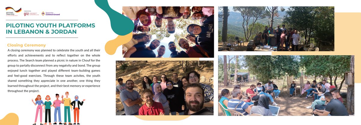 A closing ceremony was planned to celebrate the youth and all their efforts and achievements and to reflect together on the whole project process. 💪

#youthempowerment #YouthDevelopment