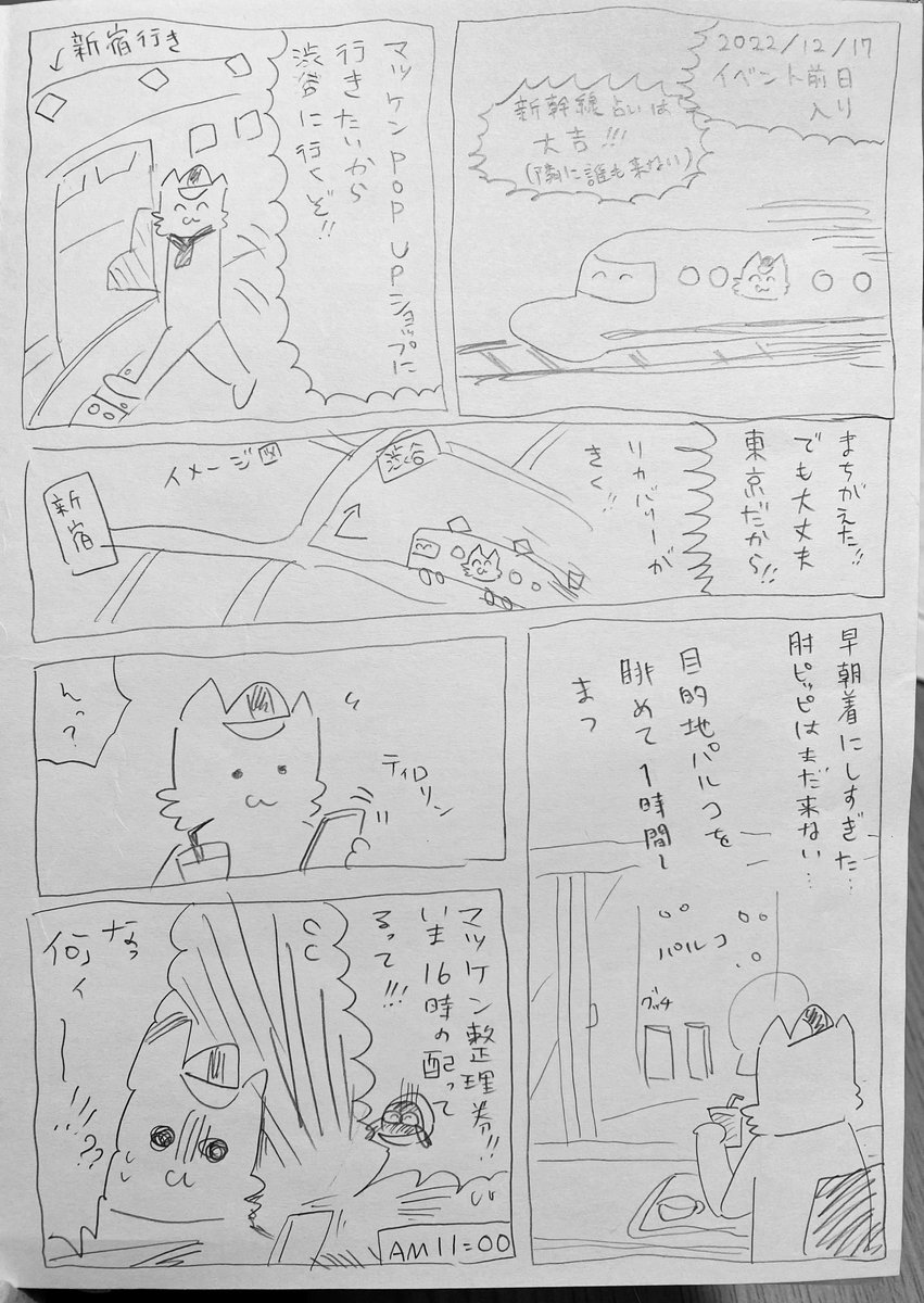 キミタイレポ日記漫画 前編8P
まだキミタイ始まってない 