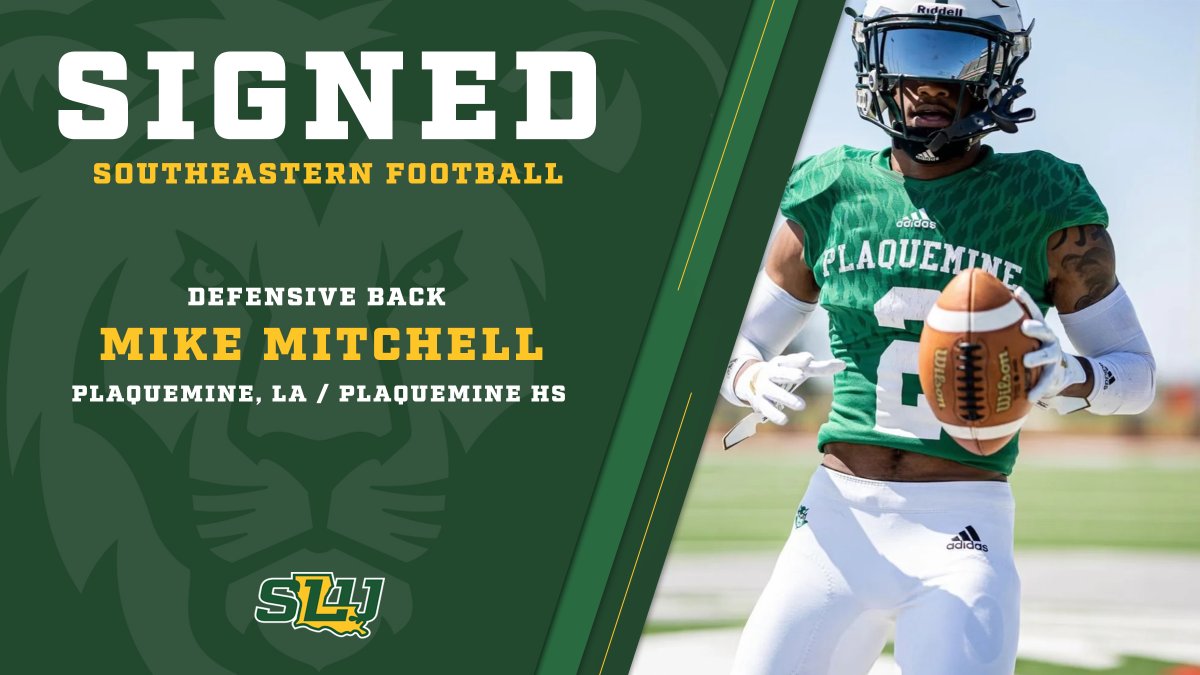 LionUpFootball's tweet photo. Welcome to Hammond, America, @mikemiitchell 

#LionUp | #BeBold https://t.co/HulOxh8KLm