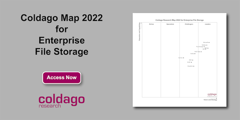 CDP_FST's tweet photo. Coldago Map 2002 for Enterprise File Storage w/ 6 Leaders: @DellStorage_ @IBMStorage @Microsoft @NetApp @PureStorage &amp; @VAST_Data https://t.co/zjEBfbbidj #MultiCloud #FileStorage #NAS #NFS #SMB #POSIX #NTFS #VxFS #ScaleOut #SharedNothing #SharedEverything https://t.co/P3luEs2CZb