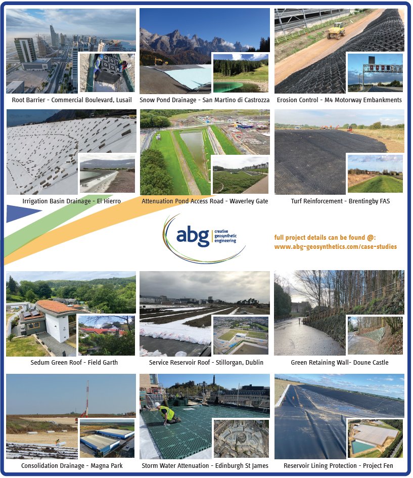 ABG Geosynthetics (@abg_ltd) on Twitter photo Photo Review '22! Pictures from some of the new case studies added to the ABG website this year - lnkd.in/e2ZhDADE - thanks to all at <a href="/ABG_ltd/">ABG Geosynthetics</a> & @Geogreen_Ltd who helped to deliver & bring these projects to reality! #geosynthetics #civilengineering #greenroofs Photo Review '22! Pictures from some of the new case studies added to the ABG website this year - lnkd.in/e2ZhDADE - thanks to all at <a href="/ABG_ltd/">ABG Geosynthetics</a> & @Geogreen_Ltd who helped to deliver & bring these projects to reality! #geosynthetics #civilengineering #greenroofs