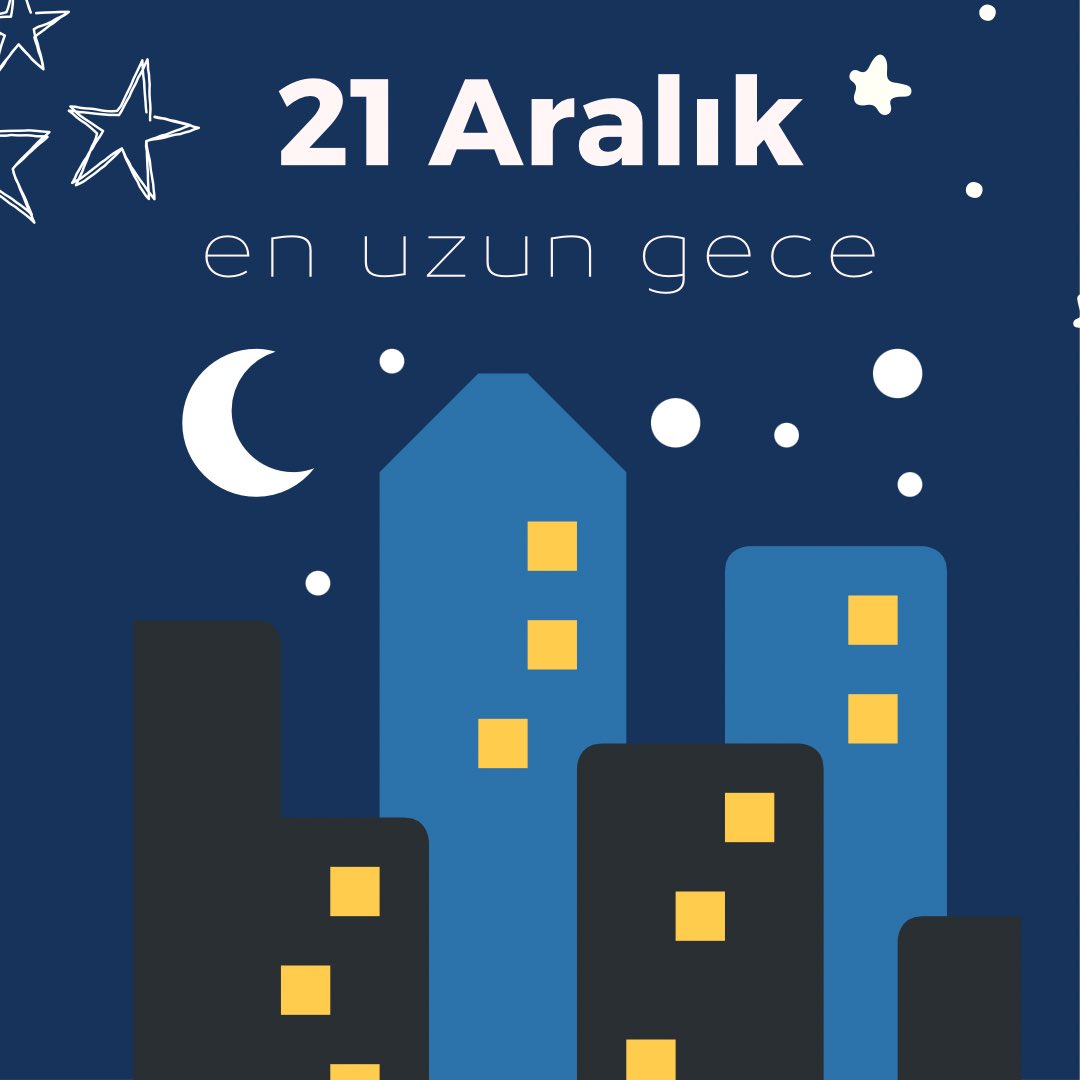 GeleceeYolculuk's tweet photo. Her yıl kuzey yarımkürede kış gündönümü olarak gerçekleşen 21 Aralık aynı zamanda yılın en uzun gecesi oluyor.

#21Aralık
#enuzungece https://t.co/sYnPCD2cl7
