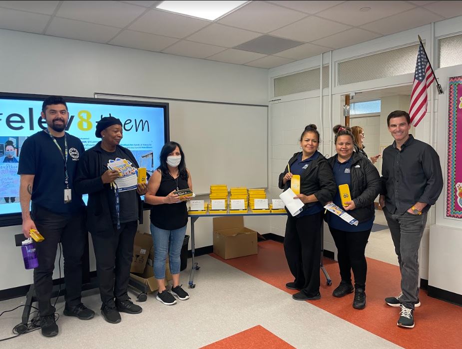 KvellWatches's tweet photo. What a privilege to honor @JohnJPershingE1 Educators last week!  Thank you so much to @unitedtolearn and the @thegoodfdn for connecting @kvellwatches to this incredible group of public servants. #elev8them #teacherstatus https://t.co/M4zJfx7aYv