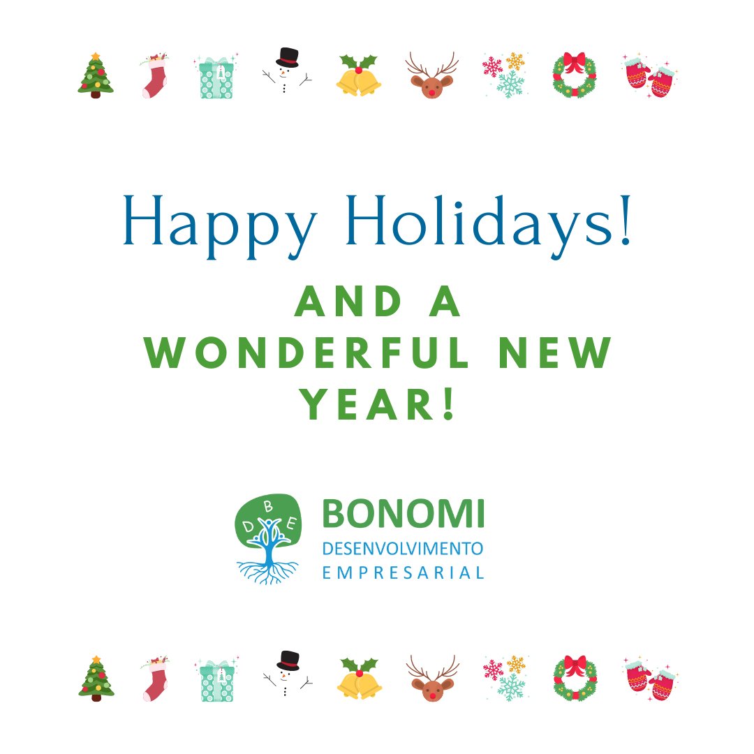 Bonomi Desenvolvimento Empresarial wishes a wonderful and successful New Year to all!
In 2023, together we are going to make companies more sustainable, starting with their finances!
#sustainability #sustentabilidade #sustainablefinance #financasempresariais #strategy #estrategia