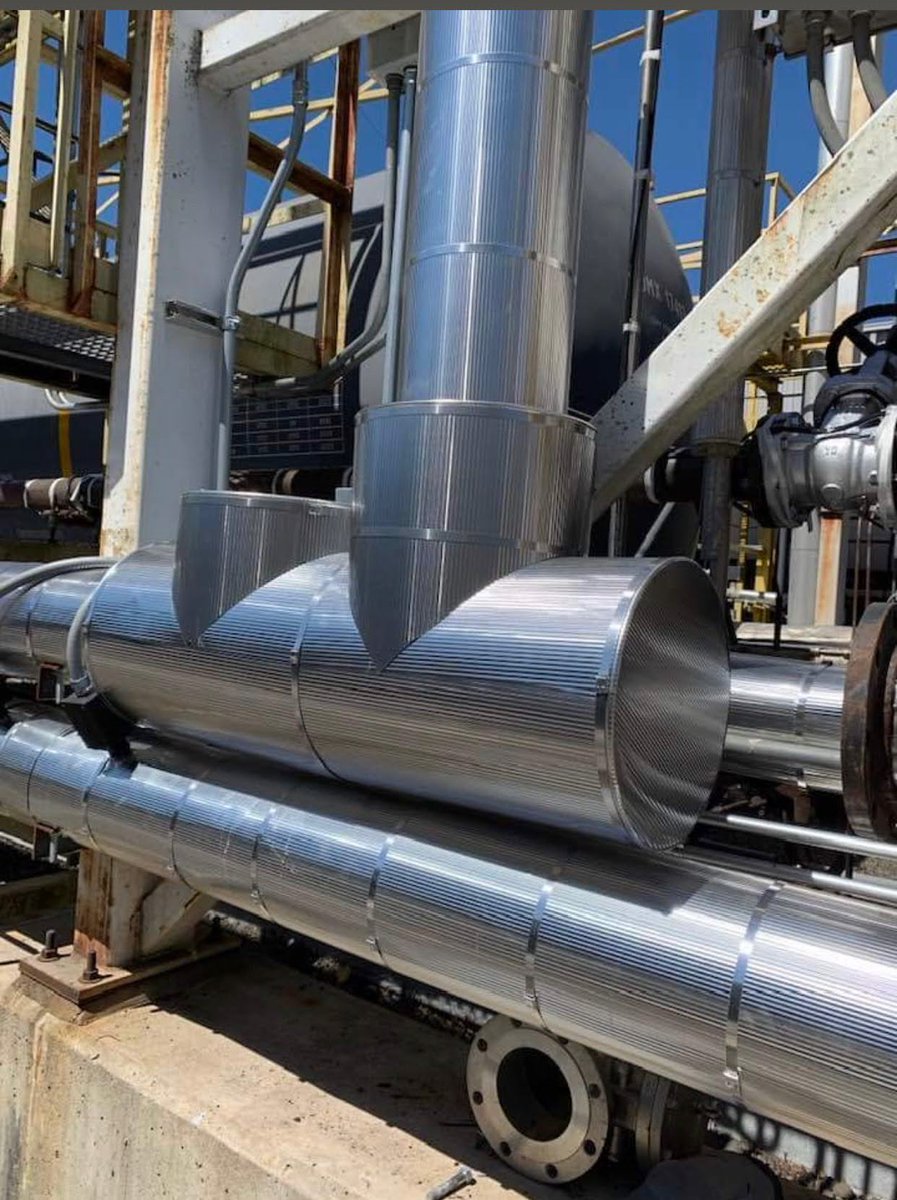 WeemsEng's tweet photo. Pipe Insulation #metalwork #daltonga #weemsengineering https://t.co/GS6N7dcN84