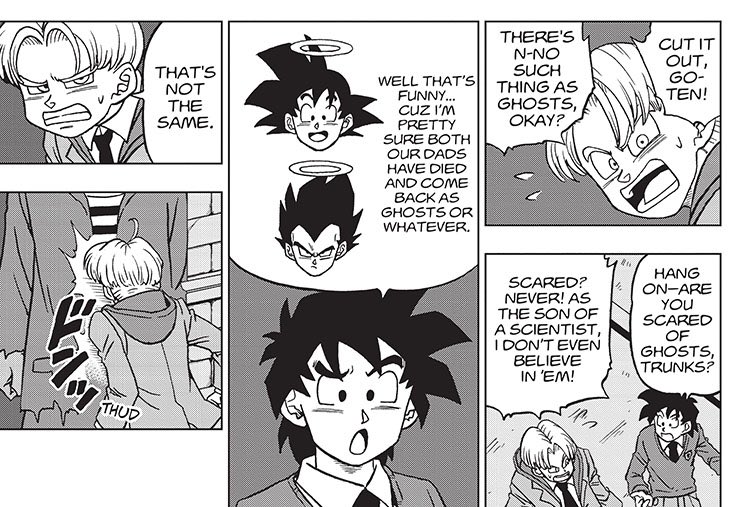 Jordan Lee on Twitter "Trunks being afraid of ghosts is actually hilarious because it explains
