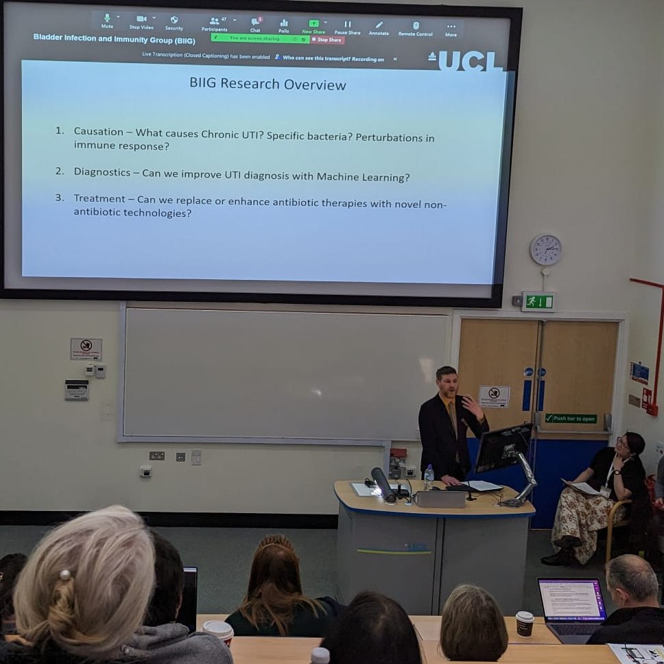 Our brilliant Science PI, Dr Harry Horsley, kicking things off with an introduction to BIIG's big research dreams and ambitions!