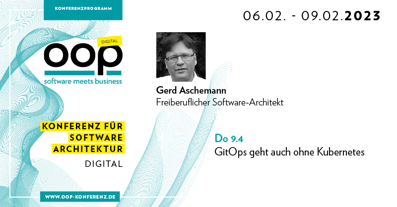 oop_conference's tweet photo. In diesem Vortrag erläutert @GerdAschemann das Konzept von GitOps am Deployment einer einfachen Anwendung und der dazugehörigen Infrastructure as Code mit Terraform 💻💡☺
#oopkonferenz #terraform #softwarearchitekten #devops