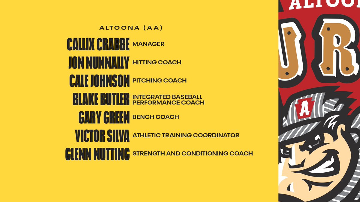 YoungBucsPIT's tweet image. We have announced our minor league managers and staff assignments for the 2023 season.