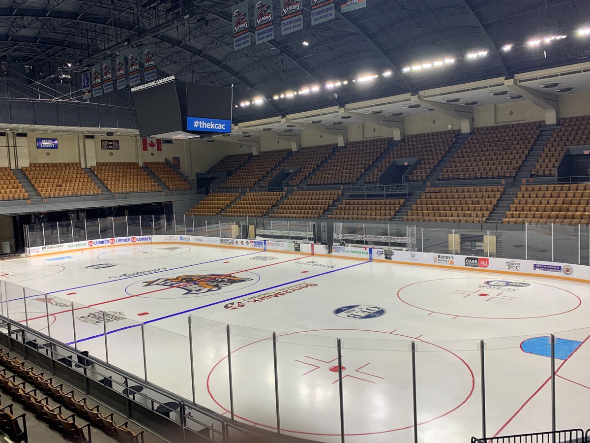 What can you do in one day? Well, KCAC flipped the coliseum from a basketball court to an ice rink. KCAC is ready for the Knoxville Ice Bears to return to their den! 🐻

#KnoxRocks #knoxvilletn #visitknoxville #theKCAC #knoxvilleicebears