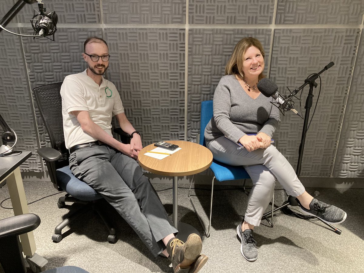 Fun morning recording with <a href="/circleoptics/">Circle Optics</a> on the <a href="/nextcorps/">NextCorps</a> #ForwardFaster podcast! Ian Gauger &amp; <a href="/JenniferSertl/">JenniferSertl 💙💛</a> talk pivoting to the defense market, scaling their team, securing SBIR funding, and more. Stay tuned.

(Psst: Circle is now raising on Wefunder: wefunder.com/circleopticsinc)