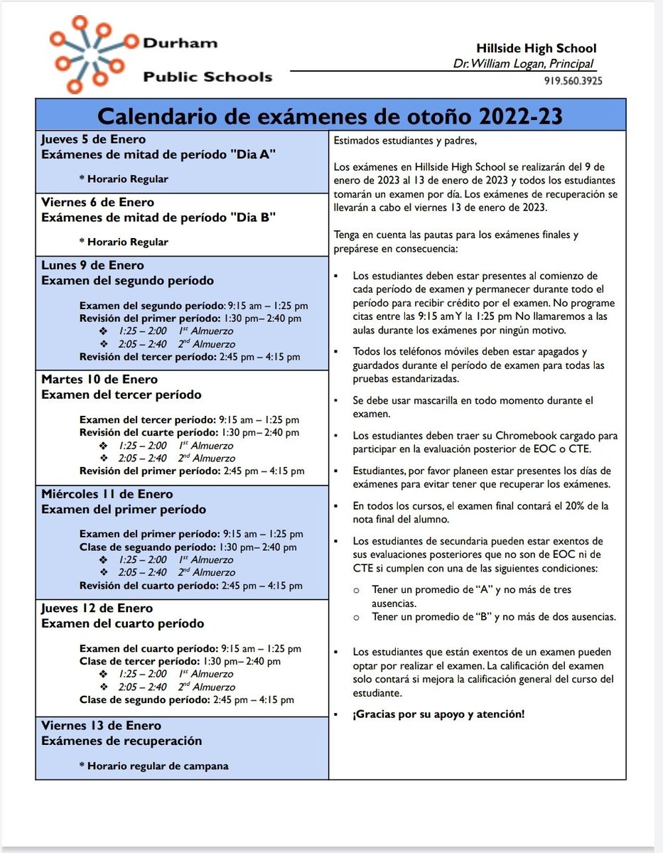 Hillside High School tweet media