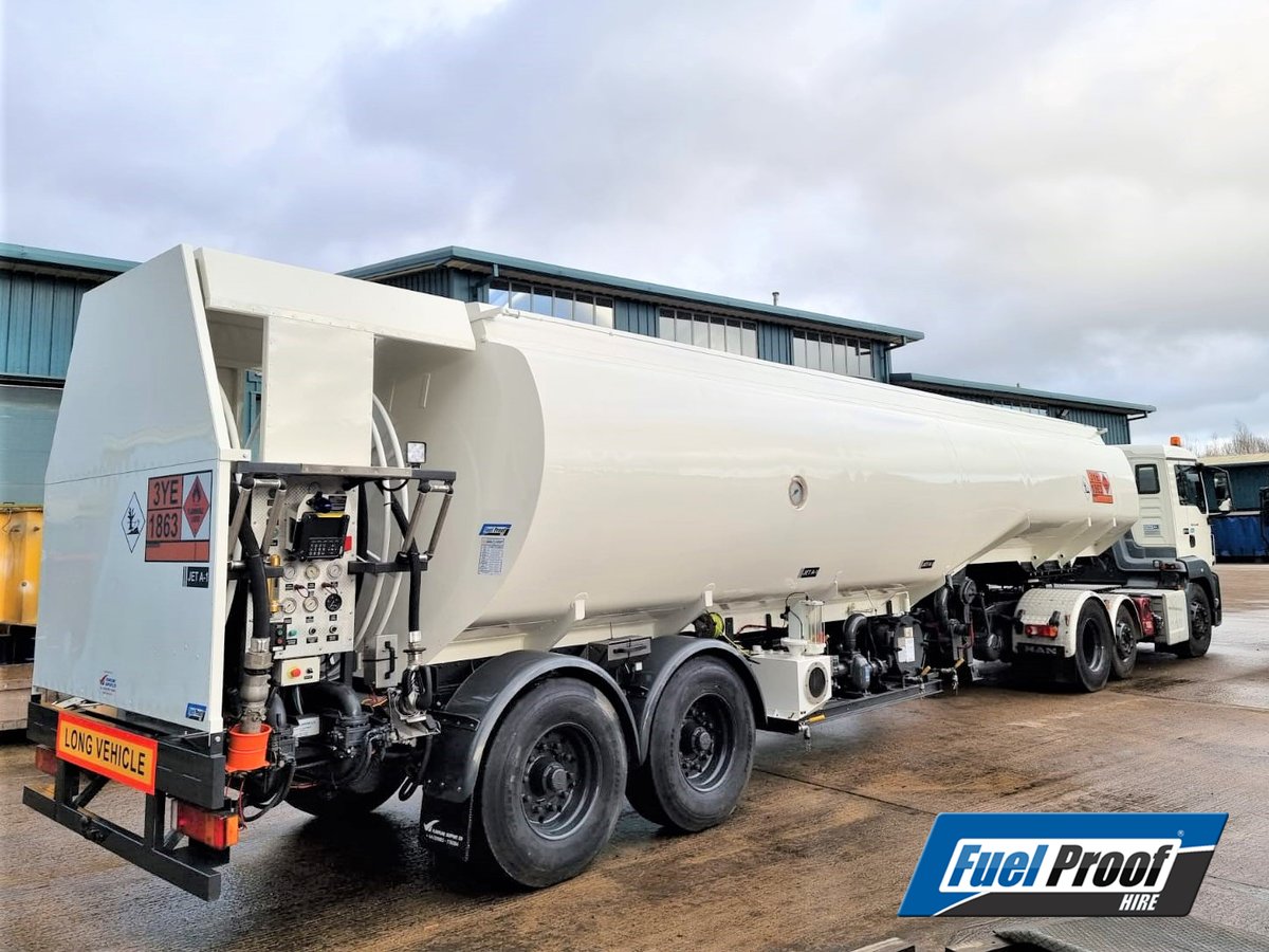 FuelProofLtd's tweet photo. Introducing the first Fuel Proof Hire® Articulated Aviation Refueller, heading out immediately on 12-month rental. More units already nearing completion just to keep up with demand.

#aviation #airport #trucks #fuel #fuelproof https://t.co/b1QMqnF6JY