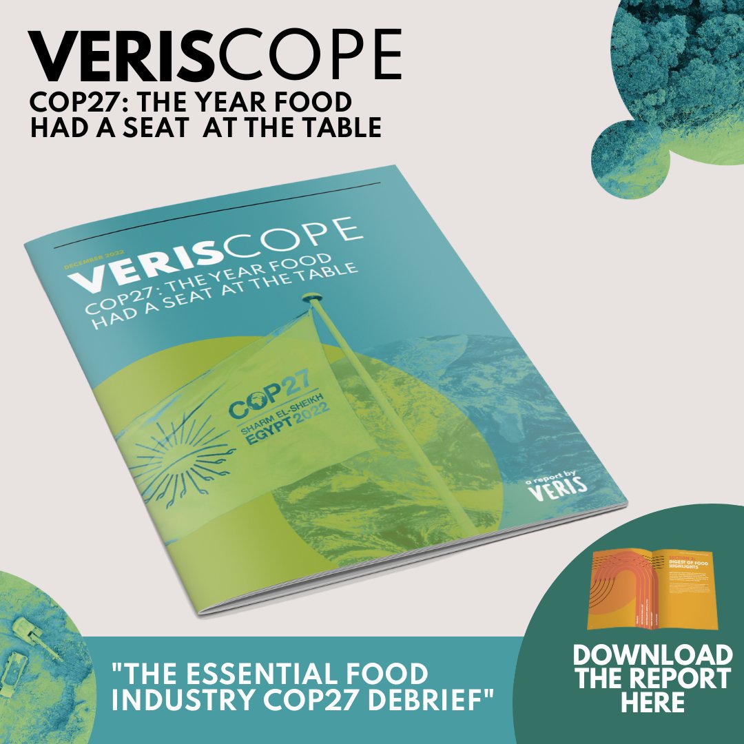 David Burrows, journalist and expert in food and sustainability, is one of our expert voices to share their knowledge and opinion in our first-of-a-kind COP report.​
​
Stay ahead in 2023 - download it, read it, share it – and let us know what you think 👉 veris-strategies.co.uk/veriscope-cop27