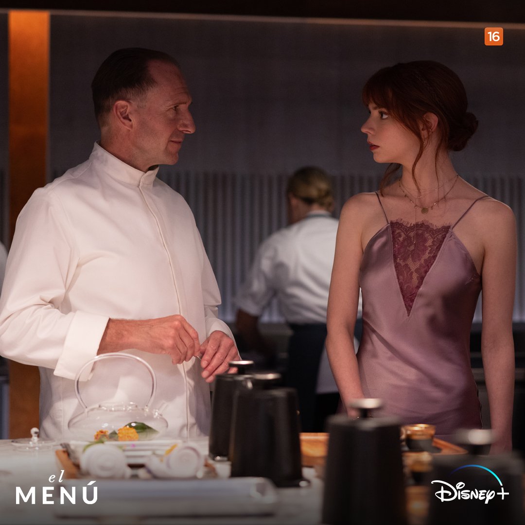 DisneyPlusES's tweet image. El maridaje perfecto.
#ElMenú, la película protagonizada por Anya Taylor-Joy y Ralph Fiennes, llega el 18 de enero a #DisneyPlus