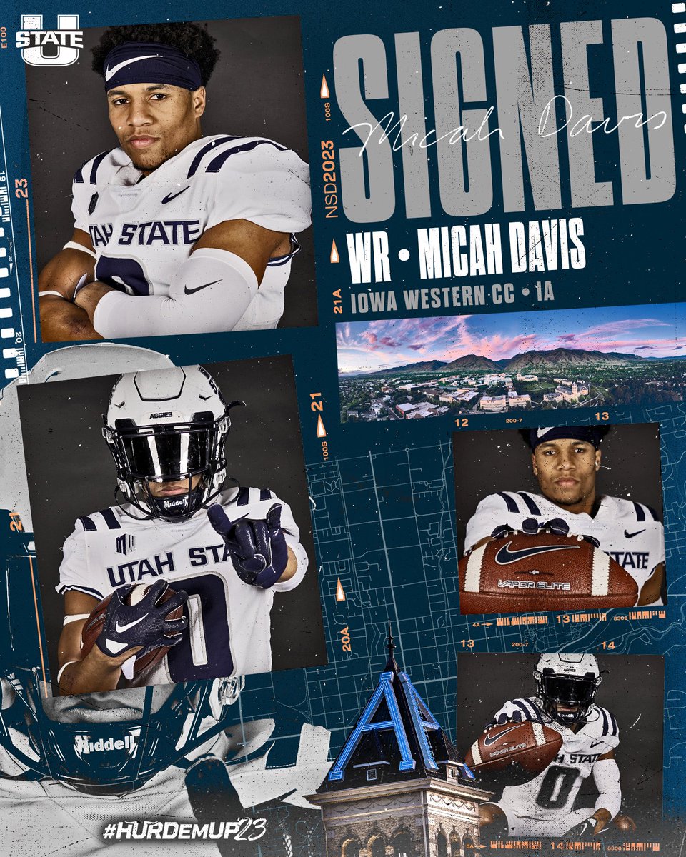 𝗢𝗙𝗙𝗜𝗖𝗜𝗔𝗟𝗟𝗬 𝗔𝗡 𝔸𝔾𝔾𝕀𝔼 🤘🏼 Welcome home, @MicahDavis22_1 ! #HurdEmUp23 | #AggiesAllTheWay