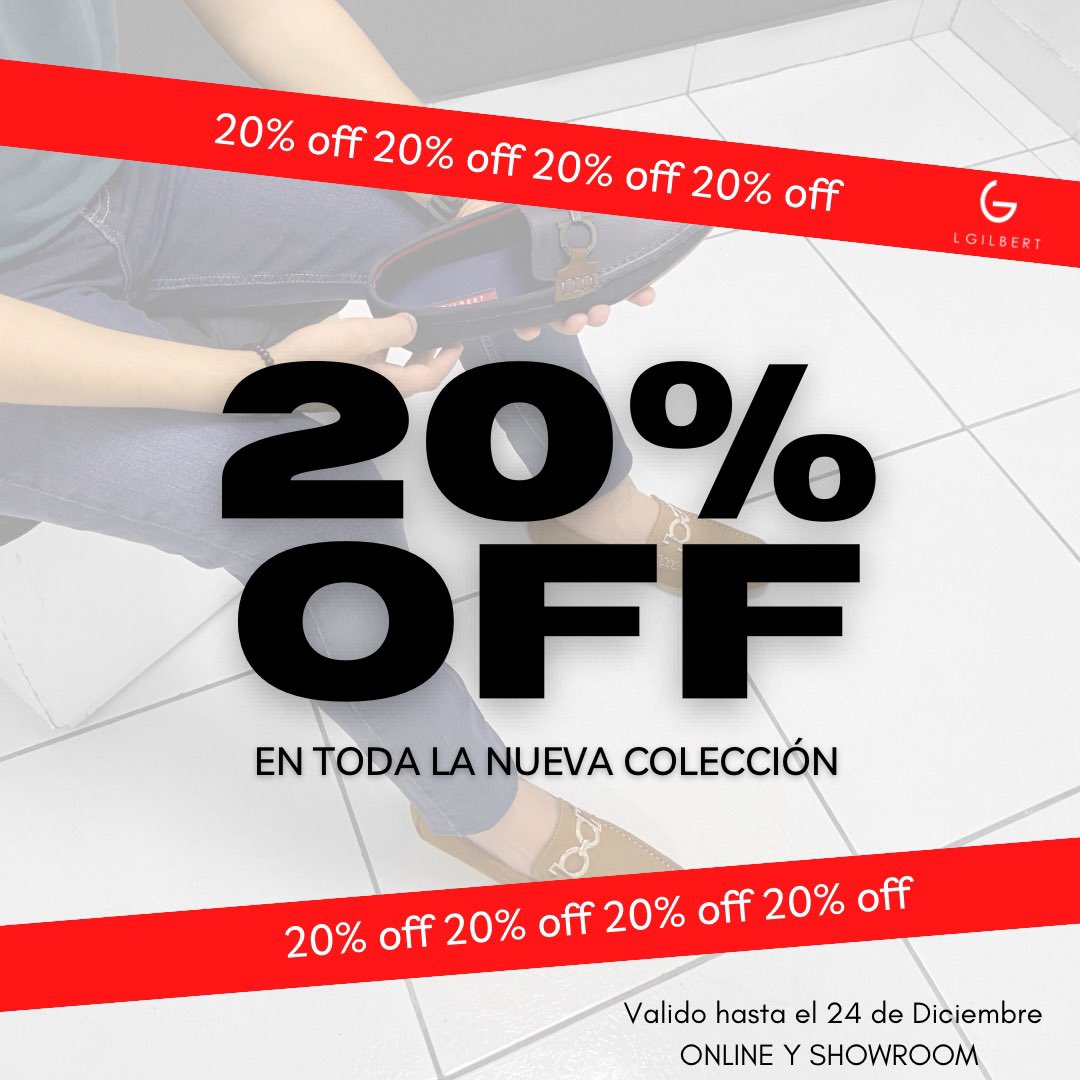 LGilbertEc's tweet photo. LLEGO LA NAVIDAD Y CON ELLA LOS DESCUENTOS NAVIDEÑOS🎁🎅🏼
Solo por esta semana TODA la nueva colección de hombre y de mujer con el 20% de descuento.
🚨Visítanos en el Showroom  o déjanos un mensaje por interno

Válido hasta el 24 de diciembre

#Ecuador #guayaquil #navidad #OFERTAS https://t.co/x1uYGbCEl7
