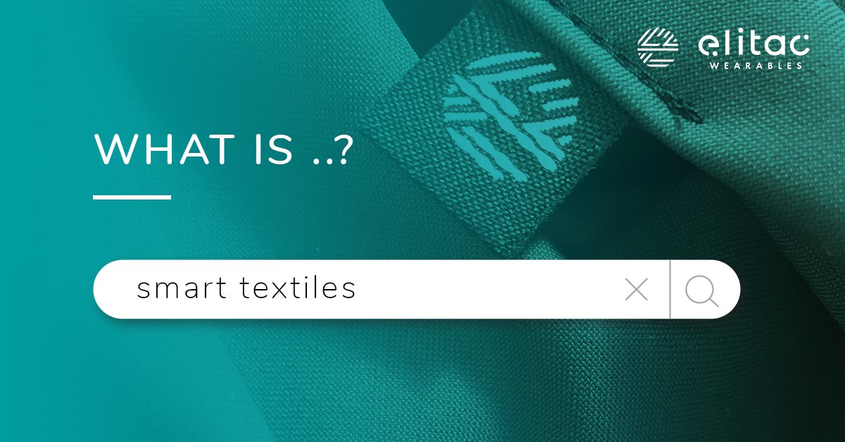 Smart textiles is what we make, but what is that, actually? 👉 Textiles with built-in, battery-operated electronics that can sense and respond to environmental stimuli, and provide haptic feedback or sensor data such as navigation direction, balance, heart rate, acceleration, etc