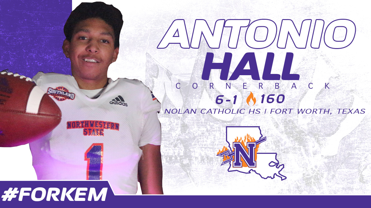 Welcome to Demonland a #bigcorner from the Metroplex, @AntonioHall23! #ForkEm