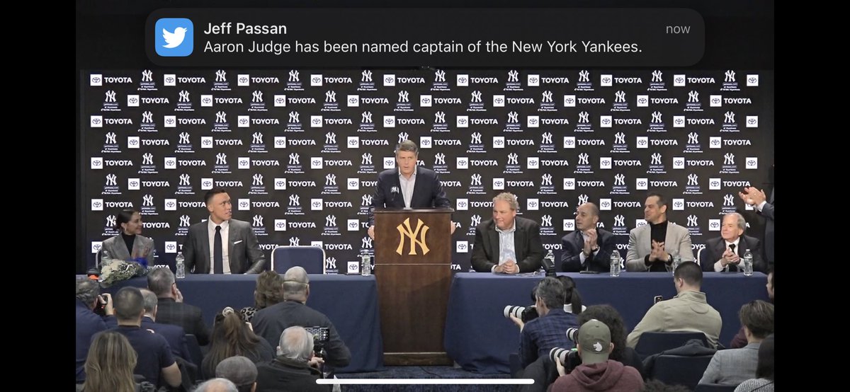 Pyrodude81's tweet image. Aaron Judge is my captain