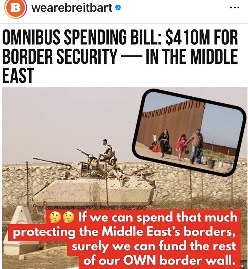 1.7 trillion end of year bill and not a dime for our border!!😳Merry Christmas 🎄 🎁 from Congress! 👊🏻🤬