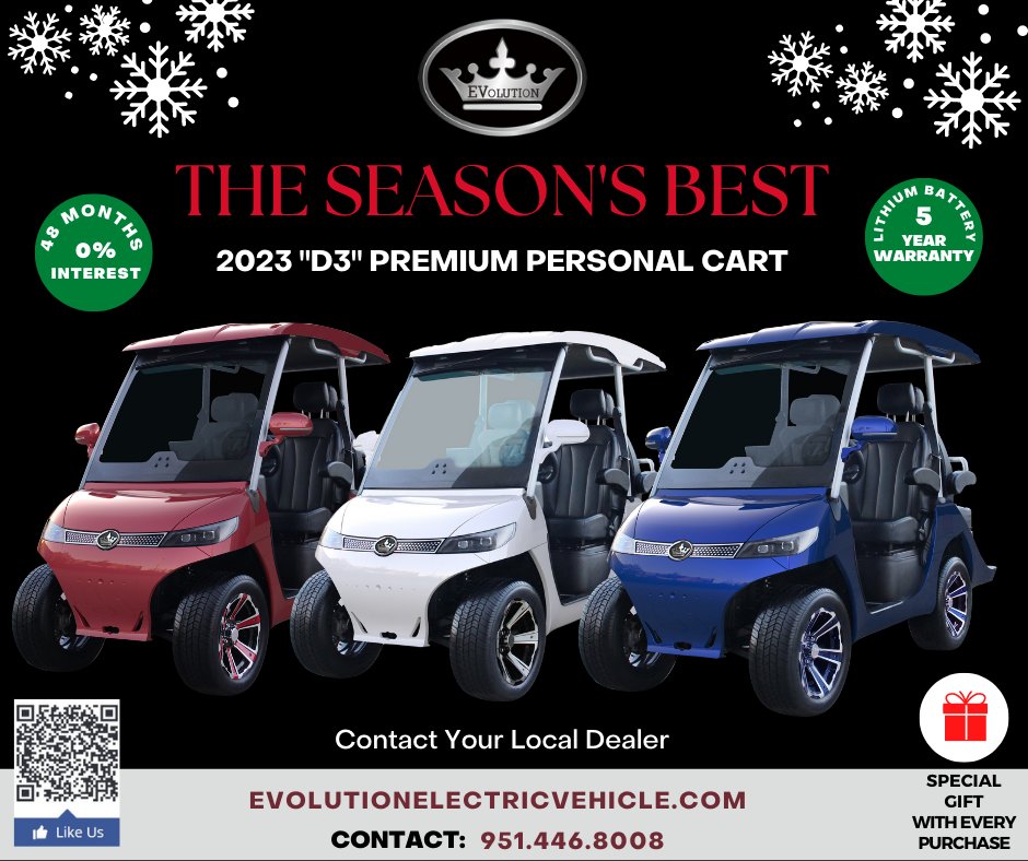 Dealernews's tweet photo. #EvolutionElectricVehicles is ready to charge into 2023... and looking for dealers! https://t.co/T4gJE0gJmP