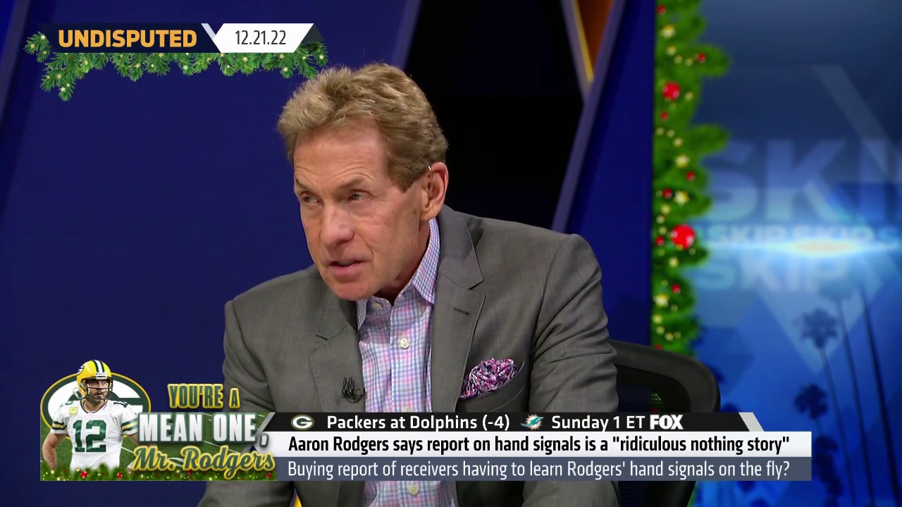 Skip Bayless takes shot at Aaron Rodgers 