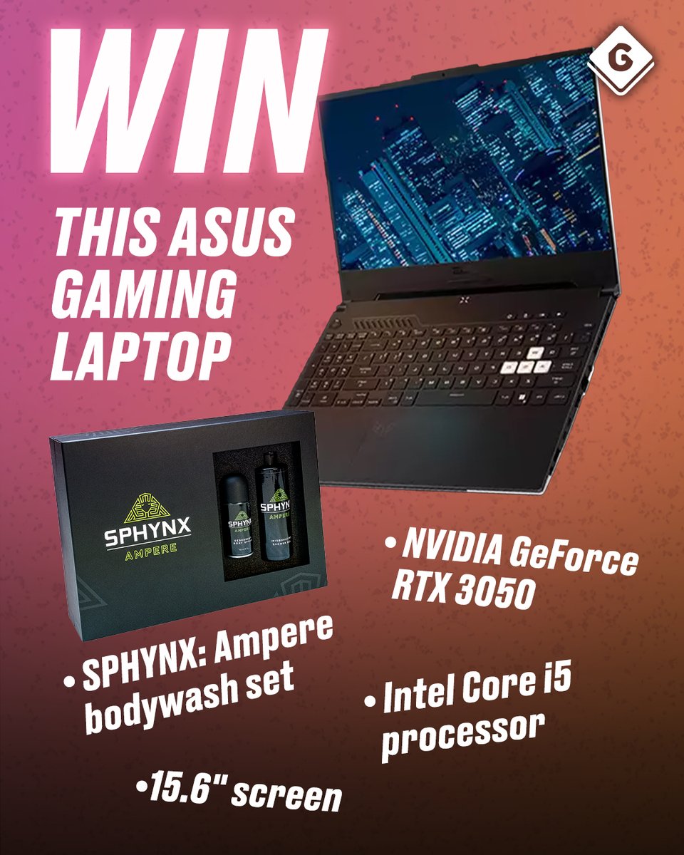 GAMINGbible (@gamingbible) on Twitter photo WIN this ASUS gaming laptop ๐ฅ
Thanks to our friends at <a href="/NVIDIAGeForceUK/">NVIDIA GeForce UK</a> we have this gaming laptop & SPHYNX set to giveaway...
To enter:
- Follow <a href="/gamingbible/">GAMINGbible</a> & <a href="/NVIDIAGeForceUK/">NVIDIA GeForce UK</a>
- RT this tweet
- Reply with #GeForce
(UK entrants only) WIN this ASUS gaming laptop ๐ฅ
Thanks to our friends at <a href="/NVIDIAGeForceUK/">NVIDIA GeForce UK</a> we have this gaming laptop & SPHYNX set to giveaway...
To enter:
- Follow <a href="/gamingbible/">GAMINGbible</a> & <a href="/NVIDIAGeForceUK/">NVIDIA GeForce UK</a>
- RT this tweet
- Reply with #GeForce
(UK entrants only)