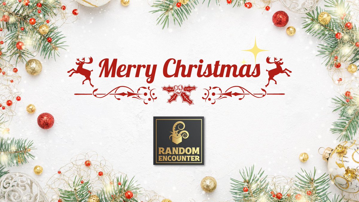 random_rpg's tweet image. 🎄 Wishing all of our followers a very Merry Christmas from the Random Encounter team. Thank you for being part of this silly #Pathfinder Adventure that we've been on 🎄

🌟 See you in the New Year!! 🌟