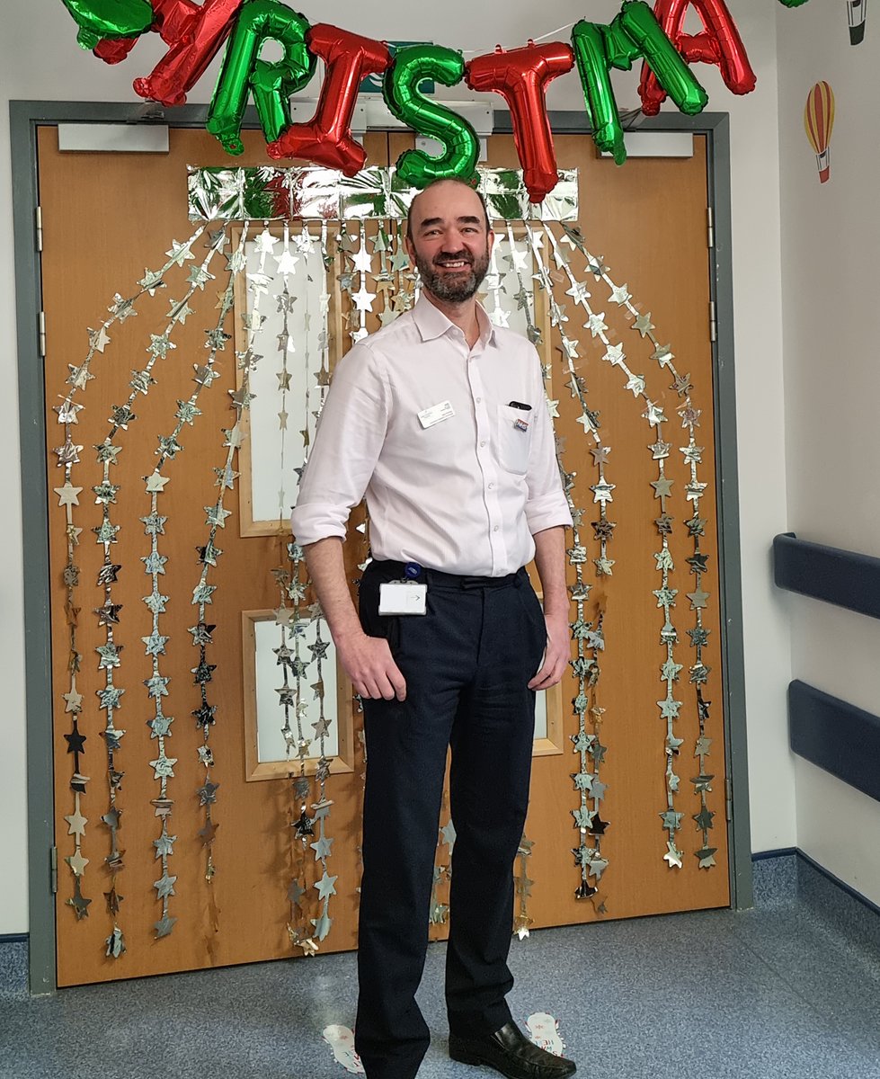 Day 9: <a href="/drbobphillips/">Bob Phillips</a> will be looking after children on the cancer wards at <a href="/Leeds_Childrens/">Leeds Children's Hospital</a> on Christmas Day
"This is a ‘normal’ service for us, but with an extra bit of sparkle, with present giving and sometimes a very special visit from Father Christmas"
#12FacesOfChristmasDay
