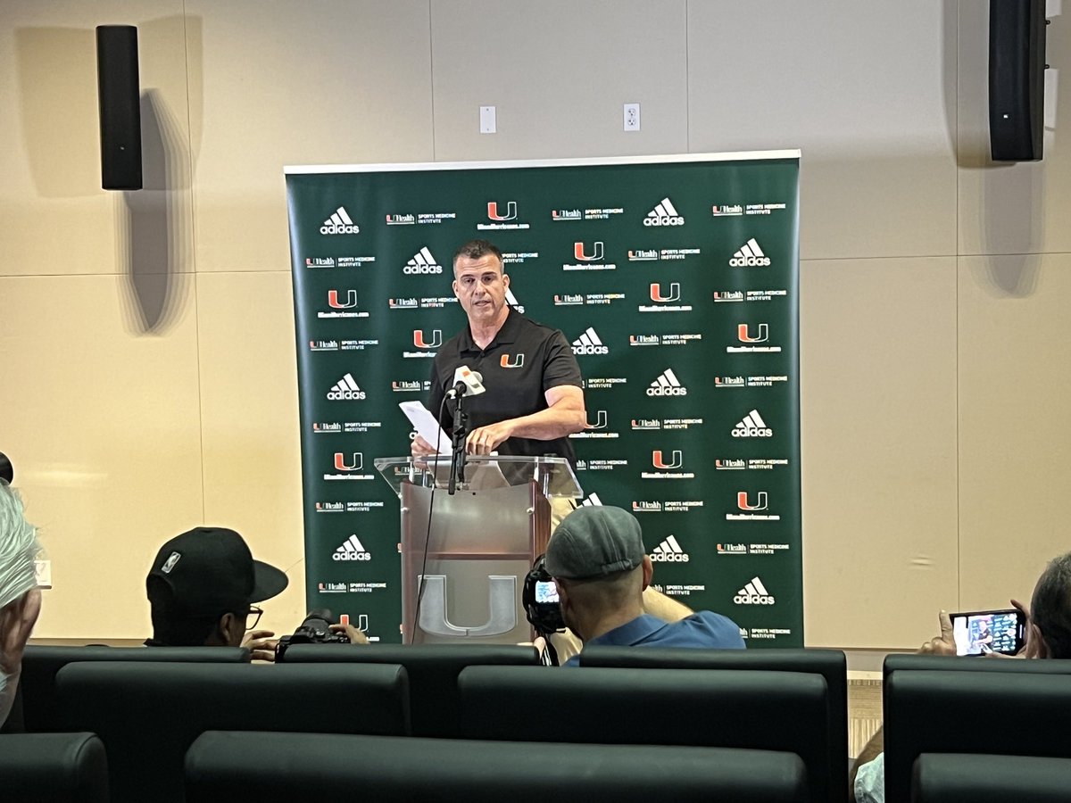 Ruthie Polinsky on Twitter "Mario Cristobal speaking on his recruiting