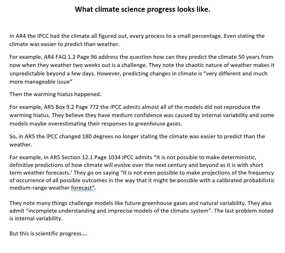 #ClimateScam Just another day asking #climate #alarmist HOW is it possible for a .01% increase in CO2 to increase its greenhouse effect 50,00% to get the temps claimed? The IPCC ARs only claim the miracle must be happening because they cant SEEM to find anything else...