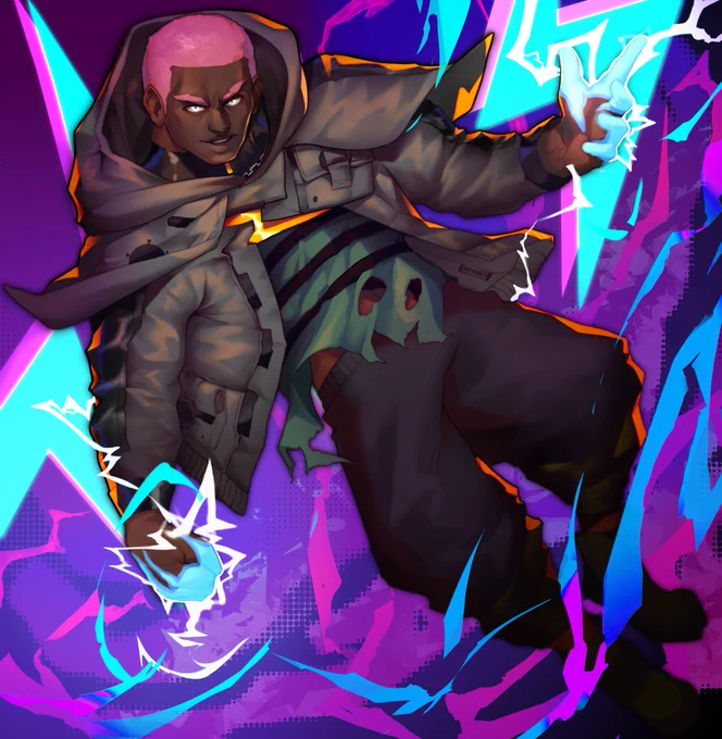 Drew Zeus from Dislyte some while ago (praying that I would randomly pull him) and never posted it cause I wasn't sure about the colors.He will be mine someday Hope you like it!#dislytefanart #dislyte 