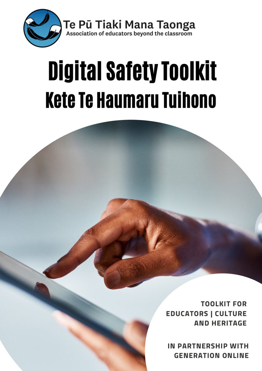 Finishing the year on a high. Commissioned to create a digital guide for Te Pū Tiaki Mana Taonga, <a href="/Taranz1/">Tara Fagan</a> - just been printed/uploaded to support their kaiako across Aotearoa in keeping safe online, and when working with ākonga. Delighted to do this mahi.
linkedin.com/feed/update/ur…