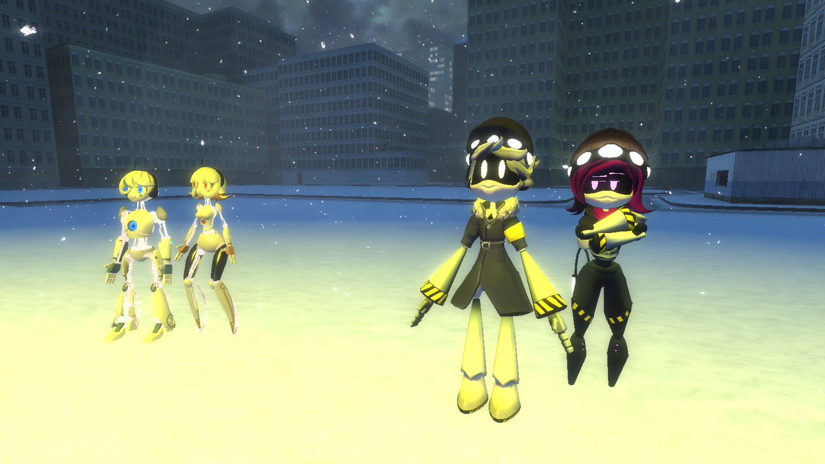 SlenderKidz's tweet photo. Christmas with the AI robots!
#GlitchProductions #MurderDrones #UziDoorman #SerialDesignationN #MyLifeasaTeenageRobot #MLAATR #JennyWakeman #Portal #GLaDOS #Atlas #PBody #Wheatley #Christmas #GarrysMod #Gmod https://t.co/sACvnOzDQi