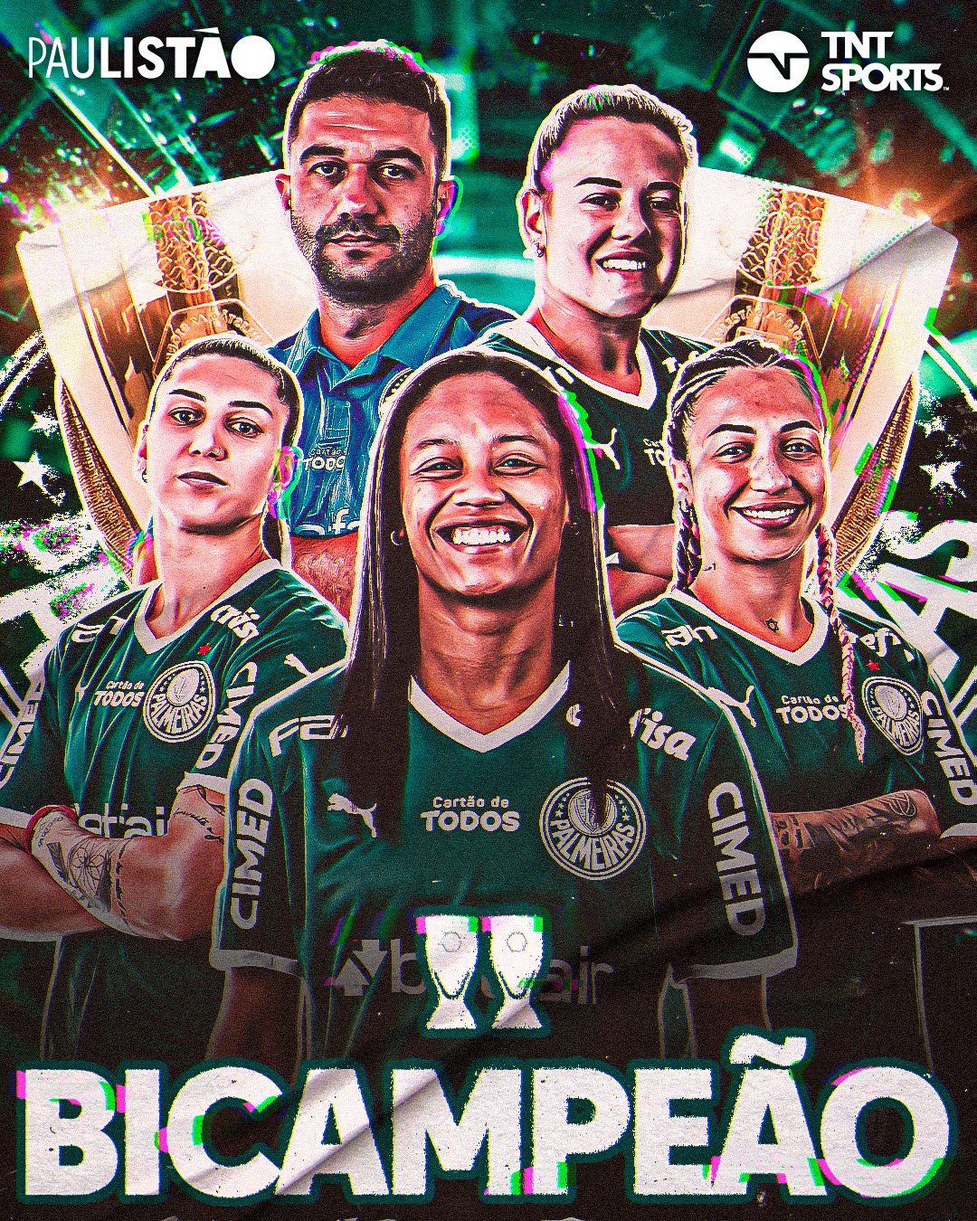 Estádio TNT Sports - COMEMORA, TORCEDOR! Palmeiras é campeão Paulista de  2022! 🐽🐽