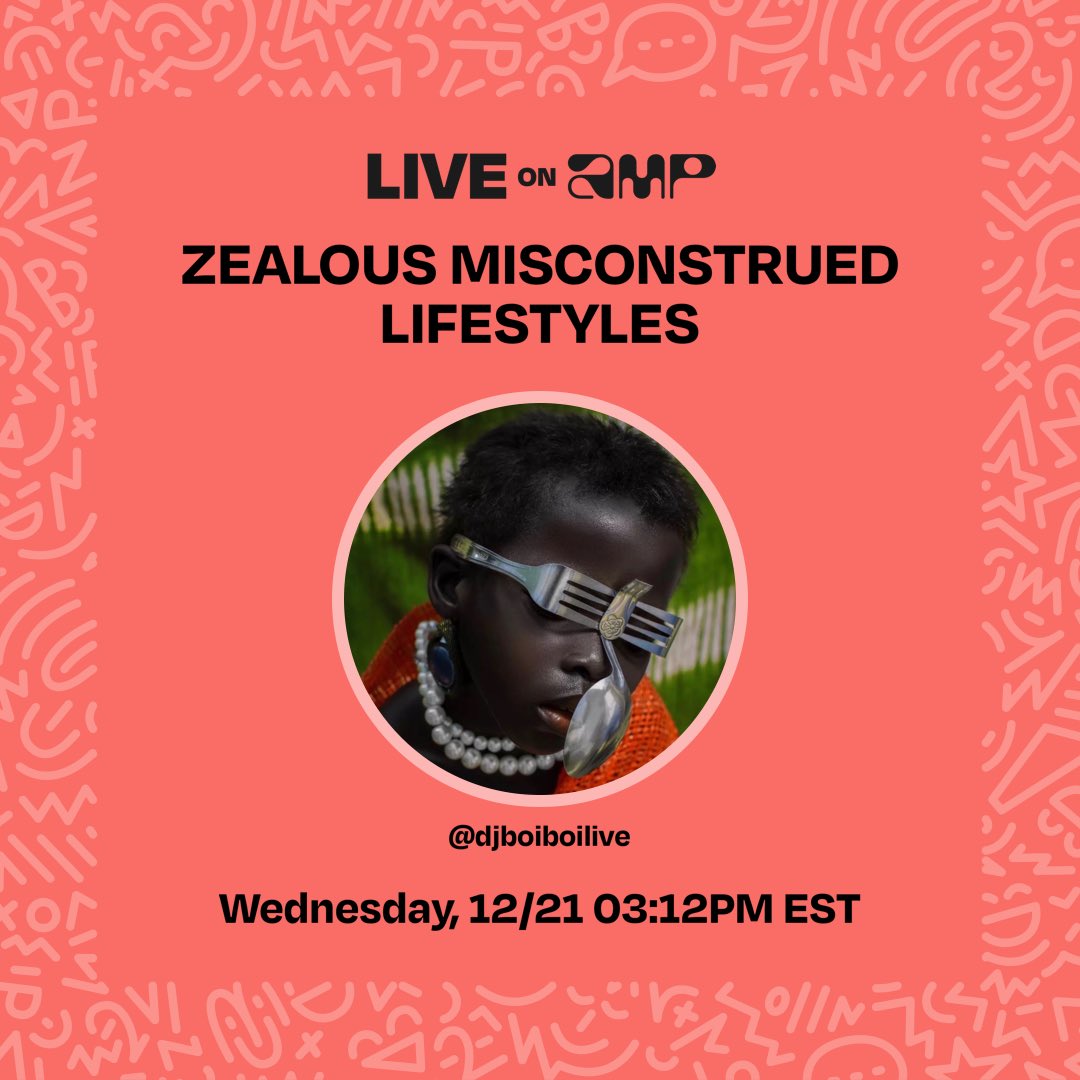PWulfgng's tweet photo. My Amp show, ZEALOUS MISCONSTRUED LIFESTYLES, is live. Don't miss it! Tune in! https://t.co/gkuaqYSK79 https://t.co/lRLvjMfdQx