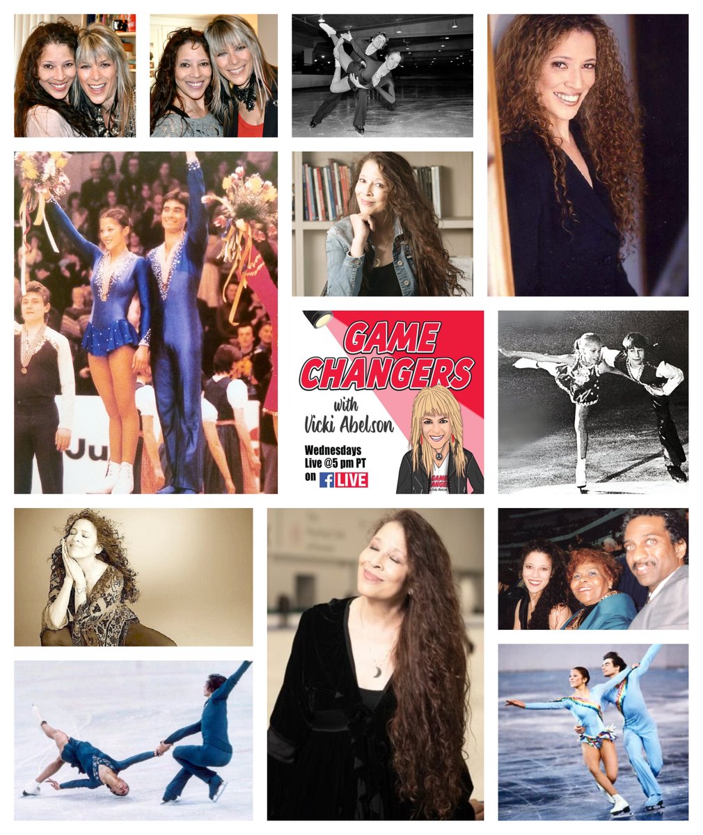 vickiabelson's tweet photo. Today Live - me &amp; Olympian @Taiskates in the Zoom Room!

#GameChangersWithVickiAbelson
Today Live @5 PT here &amp; on FB 
 https://t.co/VOySe2Y0mn

#TaiBabilonia #RandyGardner  #Champion, #Olympian #Olympics #WorldChampion #Skating #Skater #FigureSkater  #Sobriety #DavidBrenner https://t.co/NBcvxe93T6