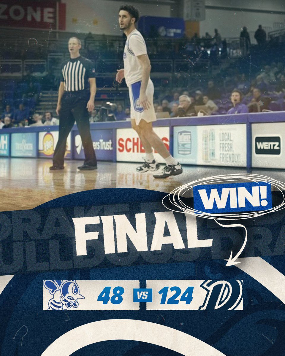 MVC Hoops on Twitter "RT DrakeBulldogsMB 𝐁𝐔𝐋𝐋𝐃𝐎𝐆𝐒 𝐖𝐈𝐍! We set a new