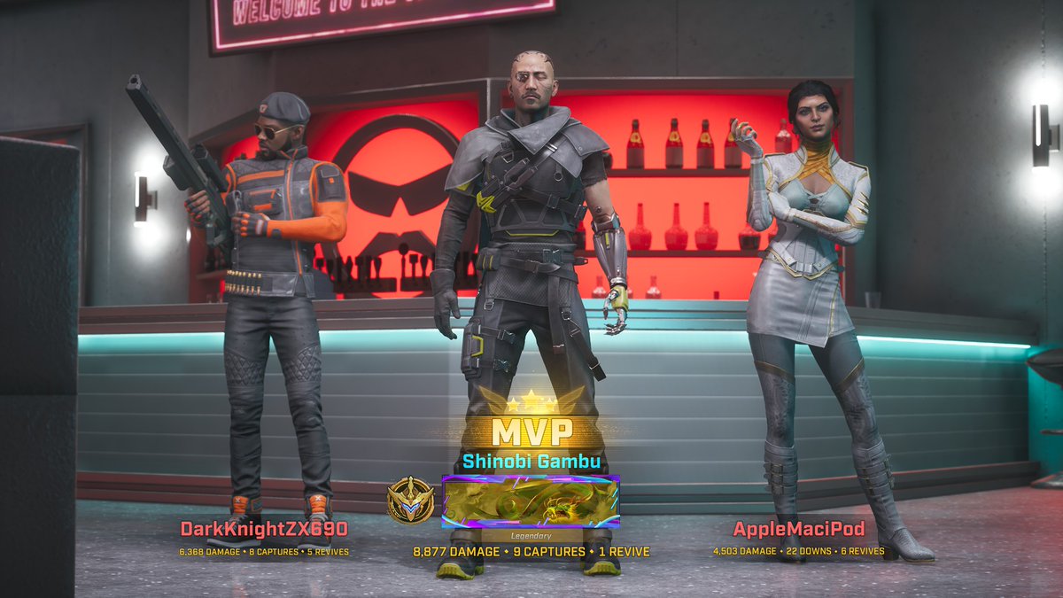 ShinobiGambu's tweet photo. MVP Again. One of those rare occasions. This is a NEW RECORD for me. #RogueCompany #GameResults #gamesummary #banner #gaming #gamingresults #winner #TOP3 #MVP https://t.co/gjEzLymar9