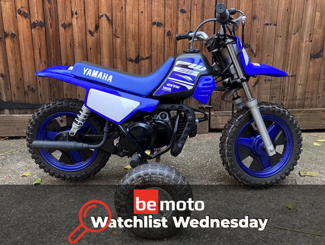 𝐖𝐚𝐭𝐜𝐡𝐥𝐢𝐬𝐭 𝐖𝐞𝐝𝐧𝐞𝐬𝐝𝐚𝐲 𝐘𝐚𝐦𝐚𝐡𝐚 𝐏𝐖𝟓𝟎
Yamaha’s almost indestructible #PW50 ‘#PeeWee’ is a bike responsible for starting the riding lives of so many children in a cloud of two-stroke haze. 

bemoto.uk/blog/watchlist… 
<a href="/YMUKofficial/">Yamaha Motor UK</a>
