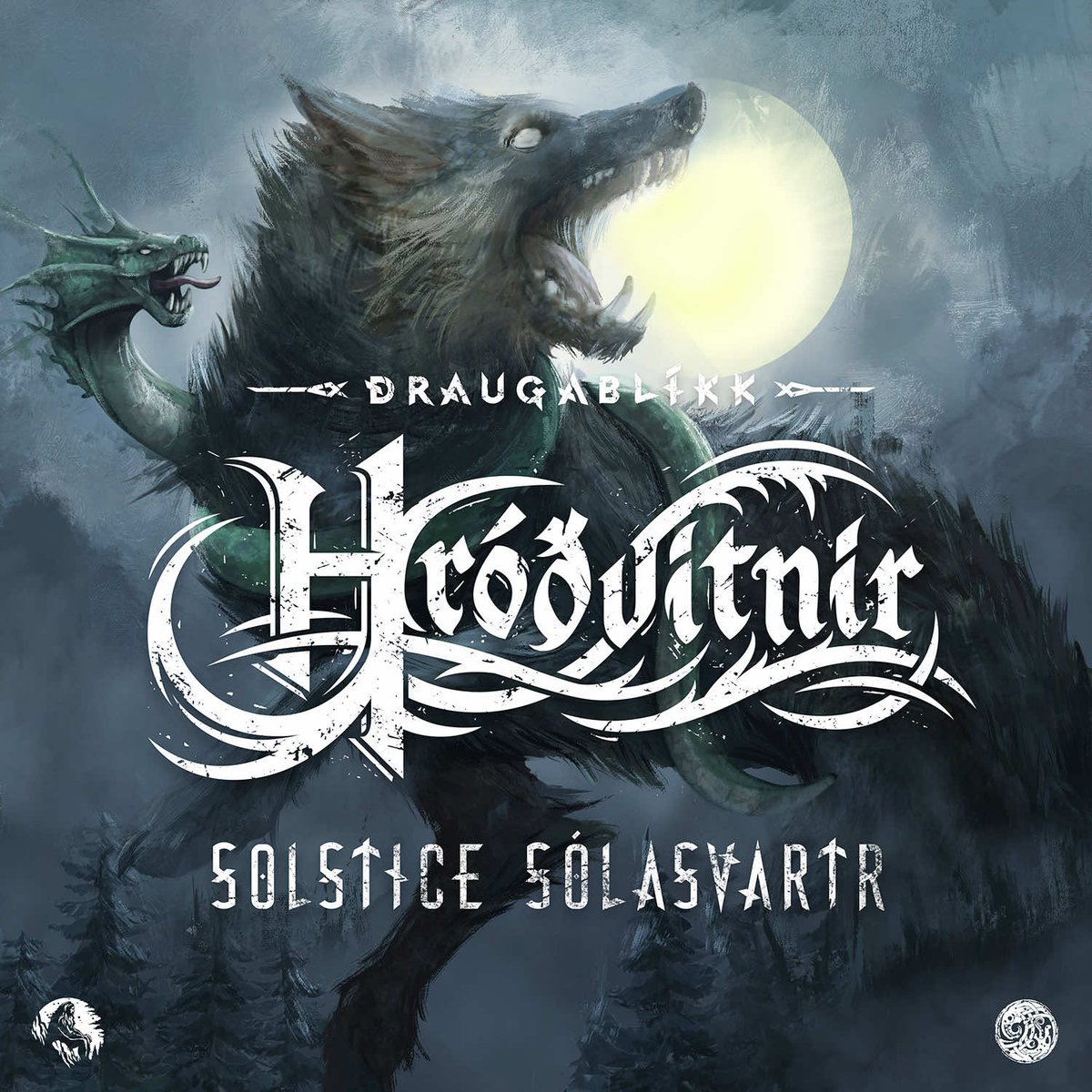 Draugablikk's tweet photo. The winter solstice today marks the shortest day and longest night of the year. It is a time of transition, as the sun begins its journey back toward the northern hemisphere.

To celebrate, a new single ‘Hróðvitnir: Solstice Solasvartr’ has been released: https://t.co/uzX9s1U2Cf https://t.co/qzxORcmZVL