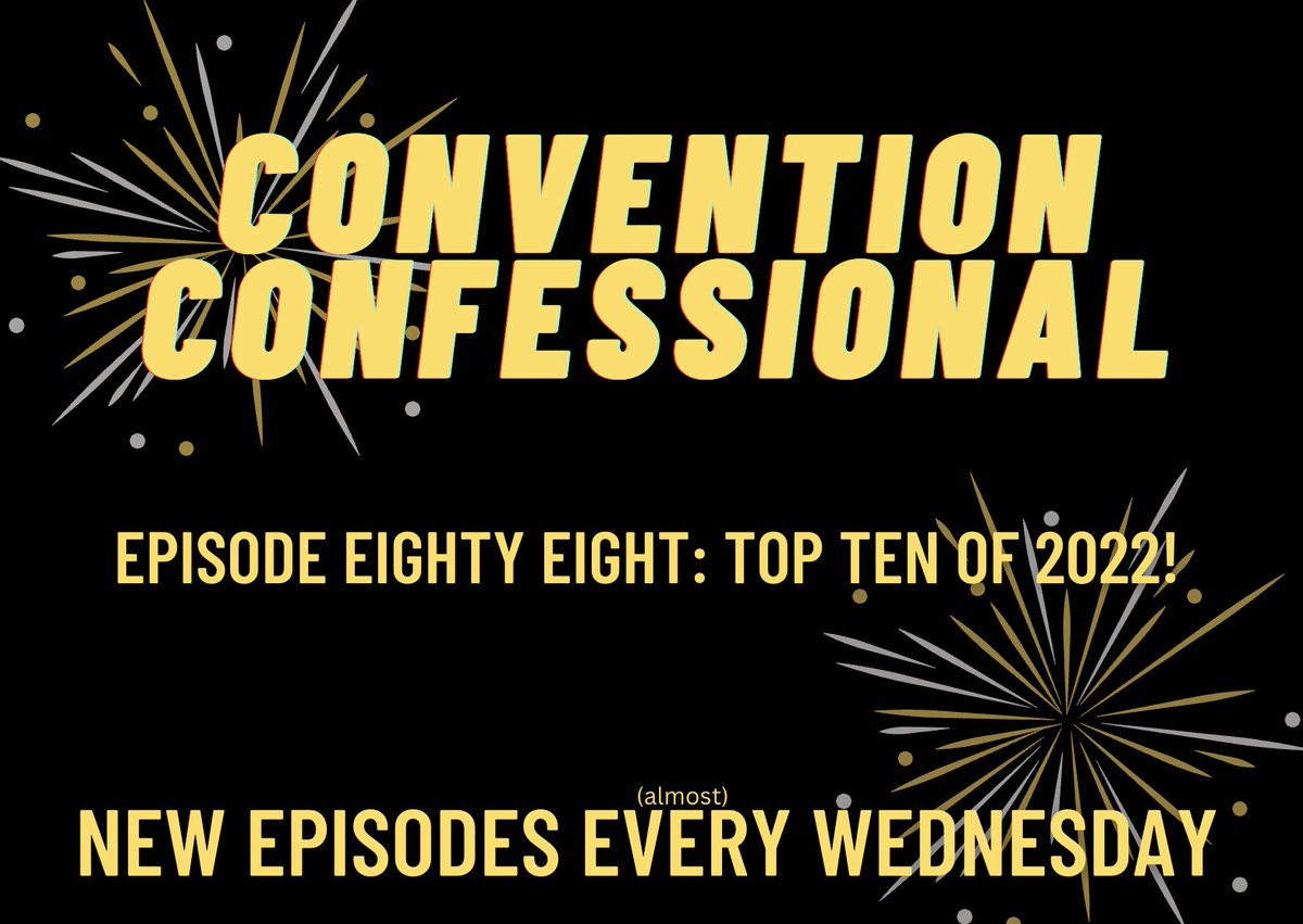 We've got out #TopTenof2022 episode up and running!  Congrats to all our winners :3. Here's to more exciting stories in 2023! #podcast #fyp #cosplayers #conventionconfessional