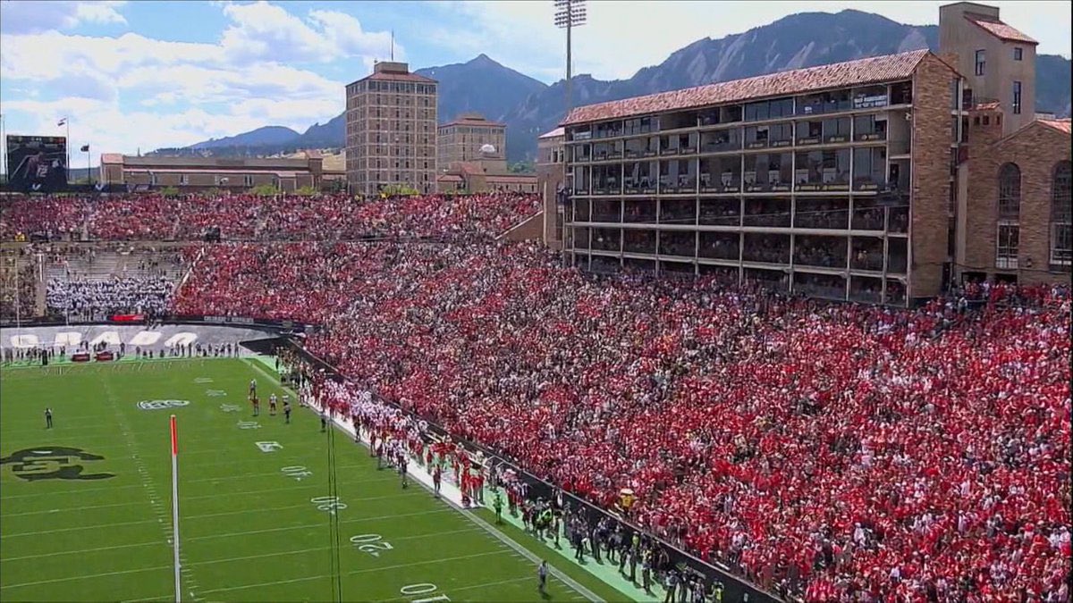 johnpaulsth's tweet photo. CU fans really in here talking about "rent free"..... Like yeah, Nebraska uses your stadium rent free every time we play in Boulder https://t.co/BDBNi9GY0L