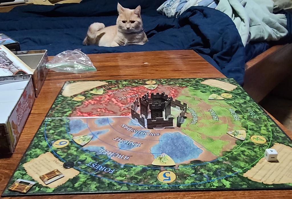 earl7399's tweet photo. The judge watches our #castlepanic game https://t.co/IKCT29sWQb