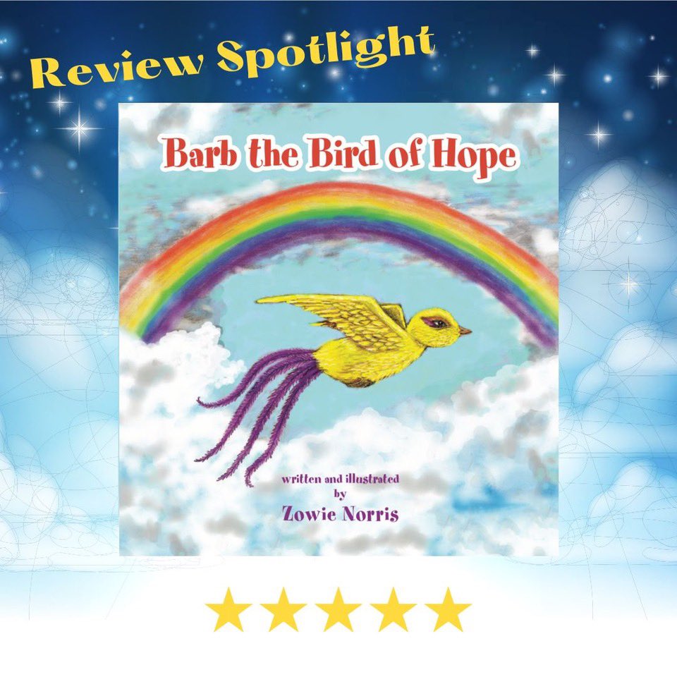 ✨Review Spotlight: Barb the Bird of Hope by <a href="/ZowieNorris/">Zowie Norris</a> 

⭐️⭐️⭐️⭐️⭐️ 5/5

“When the park is destroyed by a storm, Barb learns from humans experiencing their own hardships how to face life’s challenges head on and never give up hope.”

#bookreview #childrensbooks #booksabouthope