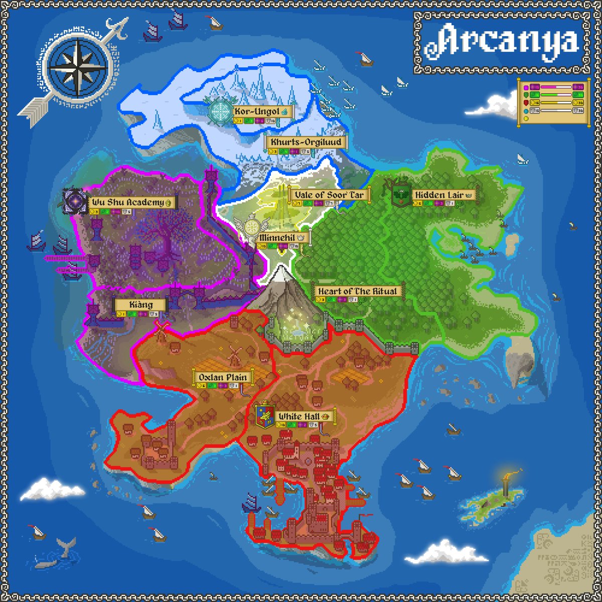 The first round of the #ArcaneWars has begun!

37 brave warriors, 5 factions, 300 ALGO PRIZE POOL for the faction that claims the final victory.

#Algofam #AlgorandNFT #Algo #Algorand #ArcaneCreatures