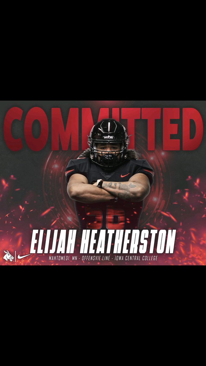 COMMITTED‼️‼️
<a href="/coachJClegg/">Justice Clegg</a> <a href="/TritonNation/">Iowa Central Football</a> <a href="/JoshLamberson/">Coach Lambo</a> #SledDawgs